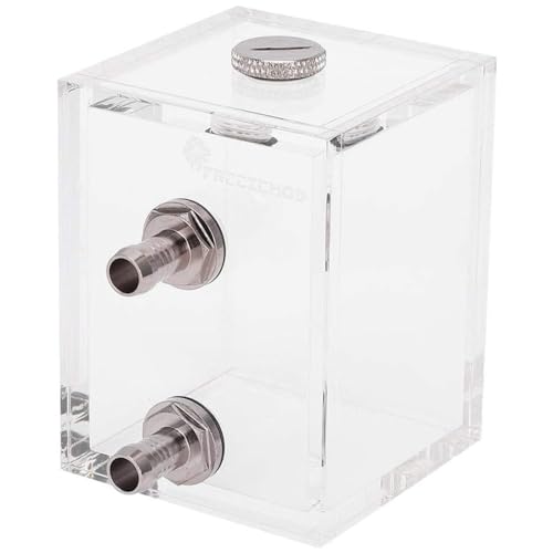 Tanque De Agua Para Refrigeración Líquida De PC - 200 Ml, Transparente, Fácil De Instalar