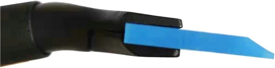 5-Pack Plastic Squeegee Handle with Extra Rubber Blades - for Window Tint, Vinyl Wrap Application, Glass Cleaning, Scratch-Resistant & Versatile Use