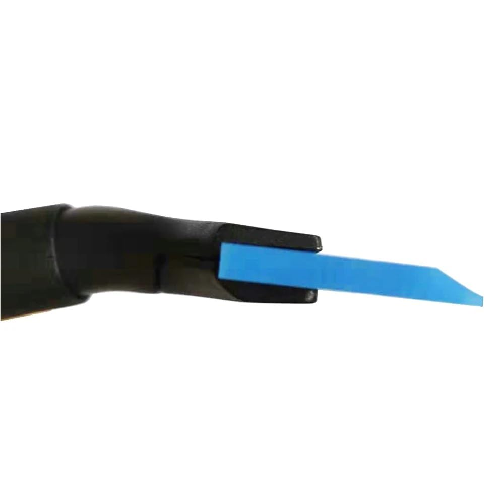 Blue Max – raclette avec poignée en Plastique et 5 Lames de Rechange en Caoutchouc BlueMax supplémentaires, for Teinte de fenêtre, for vitres de Voiture en Vinyle Transparent