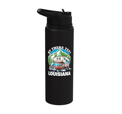 Louisiana RV Road Trip Family Water Bottle