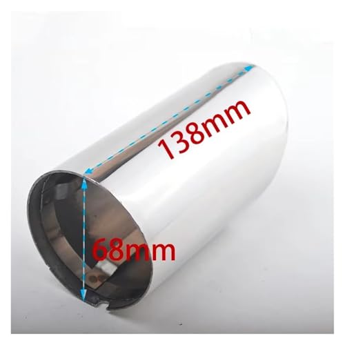 Embout d'échappement inox premium pour Scirocco et Golf Mk7