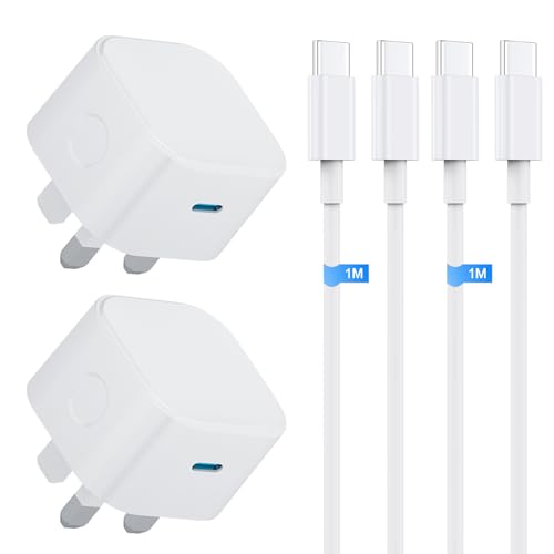 Samsung Charger,Samsung Phone Charger Cable Fast Charge and Plug USB Type C 25W Super Charging for Galaxy S25 S24 S23 S22 S21 S20 A26 A36 A56 A55 A54 A53 A35 A34 A33 A32 A25 A52 A17 A16 A06 A05S,2Pack