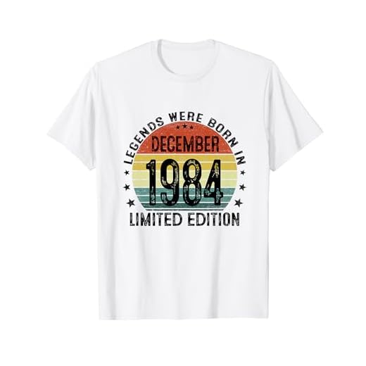 Las Leyendas Nacen Diciembre 1984 Regalo 40 Años Cumpleaños Camiseta