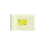 Staples 12-Column Accounting Ledger Columnar Book, Green, 16.31x11