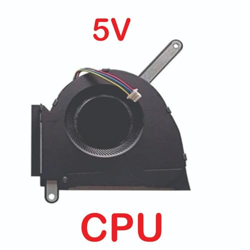 Image of High- Quality Replacement Internal CPU+GPU Cooling Fan for Asus TUF Dash F15 FX517 FX517ZC FX517ZE (5V) Pair. Comes With Complimentary MH501 Thermal Greasen (Cooling paste).