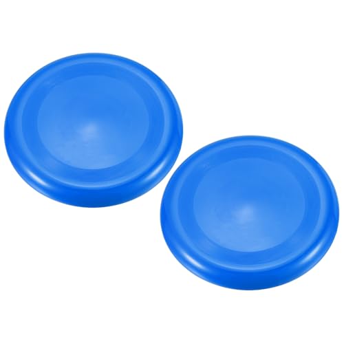 PATIKIL Flying Disc 9 Inch 65 Gram, 2 Pack Ultimate Competition Discs Sport Training Disk for Backyard Lawn Beach Outdoor Park, Blue