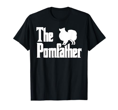 The PomFather Lustiges Zwergspitz-Hunde-Shirt, Herren, Geschenke T-Shirt