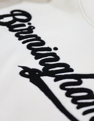 Big Boy Birmingham Black Barons Heritage Mens Hoodie [Ivory White] - ID#39200-92-225-0-04