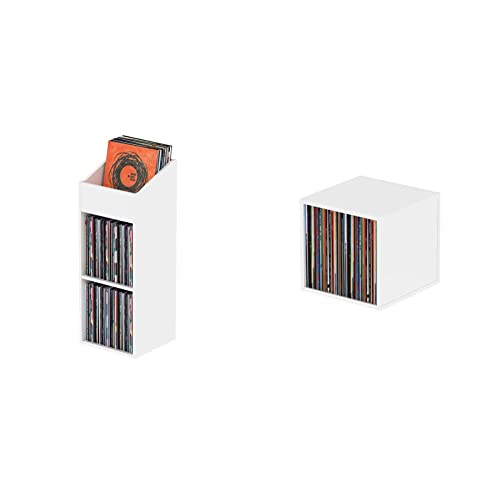 Reloop Glorious Record Rack 330 white – station vinyle avancée avec une disposition en deux parties, blanc & Glorious… - Les Beatles, Paul McCartney, John Lennon, RIngo Starr, George Harrison Reloop Glorious Record Rack 330 white - station vinyle avancée avec une disposition en deux parties, blanc & Glorious…