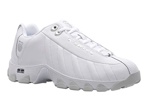 Image of K-Swiss Men's ST329 CMF Sneaker, Wide Tennis Walking Shoes Leather Upper