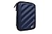 BUBM Portable EVA Hard Drive Case Travel Organizer for Electronics (1 Blue Large)