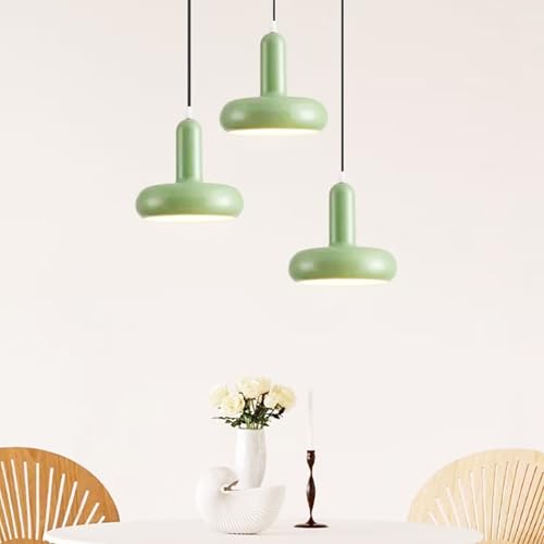 Suspension industrielle verte E27 de 20 cm pour plafond de loft - 3