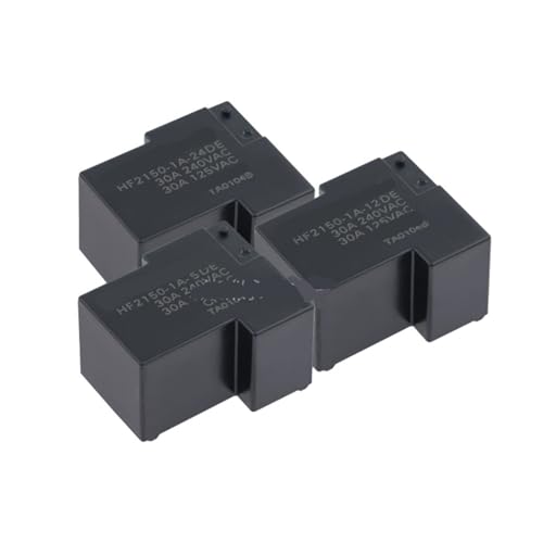 Relé HF2150-1A-12DE de 4 pines y 2 unidades para control electrónico