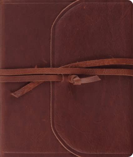 ESV Journaling Bible (Brown, Flap with Strap) Paperback – August 15, 2007