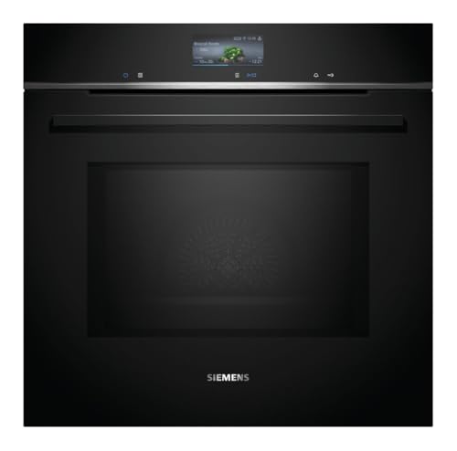 Siemens HM776GKB1 iQ700 - Forno incasso con microonde, 60 x 60 cm, nero