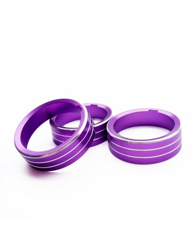 Temperature Adjustment Knob for TRC Air Conditioner AC Knob Switch Climate Control HVAC (Purple)