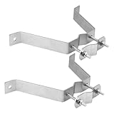 Design en métal robuste : fabriqué à partir de matériaux métalliques haute résistance qui résistent à l'usure et offrent une durabilité durable, vos installations restent sécurisées dans diverses conditions météorologiques.