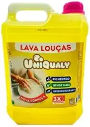 Detergente Neutro Uniqualy Lava Louças 5L