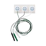 MedGel Pre-Wired Neonatal ECG Electrode, Radiolucent, with Clear Tape, 3/Pack,3,Pack,MDSM61143RH