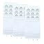 White, 3 Hook Bra Extenders 1/2 Inch Spacing