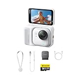 【高梨沙羅さん愛用】Insta360 GO Ultra 通常版 アークティックホワイト ｜ ポケットから世界が変わる 軽量＆ポータブル、低照度、どこにでも取り付け可能、FlowState手ブレ補正、200分バッテリー寿命、10メートル防水、サイクリング＆ランニングにも最適