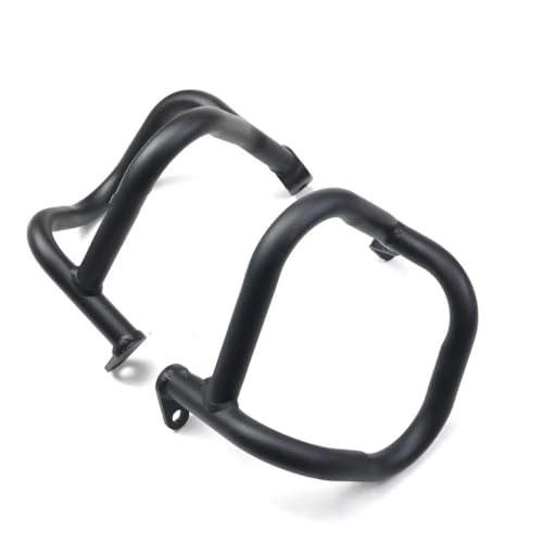 Crash bar autoroute Gaokinmoto GK500 protection moteur noire pour trajets moto