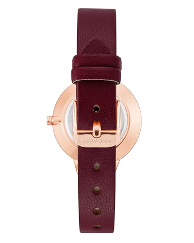 Nine West Women's Floral Dial Strap Watch