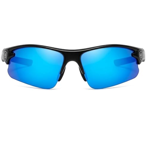 Image of Black Jones Sports Sunglasses for men and women Cycling Mountain Travelling Cricket Trekking Baseball Fishing Cycling Running Golf Motorcycle Tac Glasses UV400
