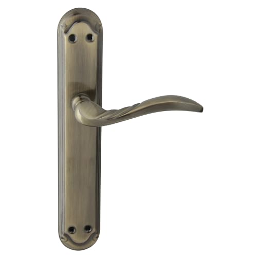 domino Poignée de porte PETRA M3 Blind pour porte de chambre - Ensemble de poignées longues