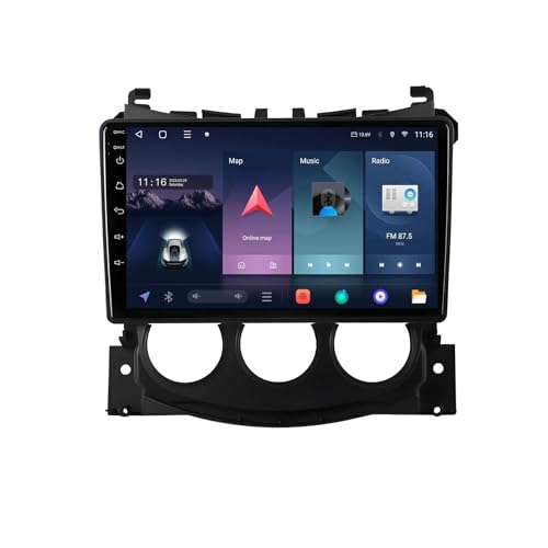 Android 13 2 DIN Pantalla Táctil Radio de 9' para Nissan 370 Z 370Z 2009-2012 Radio Coche con Navegación GPS Bluetooth Radio FM Cámara Trasera Multimedia Pantalla para Coche(A5 4+64G)