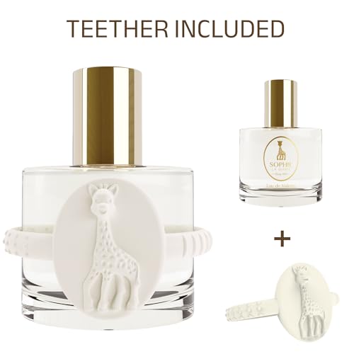 Image of Sophie la girafe Eau de Toilette | Includes Sophie Teether | Nostalgic Childhood Scent of Citrus & Vanilla (50 ml or 1.7 fl oz)