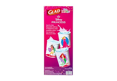 Glad for Kids Disney Princess Mini Paper Cups, 3 Oz, 100 Count, 6-Pack - image 9
