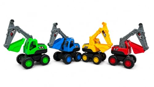 Image of Big JCB Toy (Red) | Plastic material