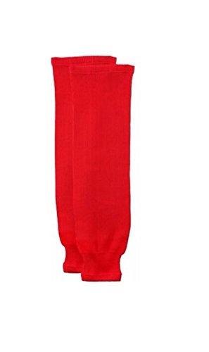 Bauer Senior Core Practice Hockey Socks, Red, S-M