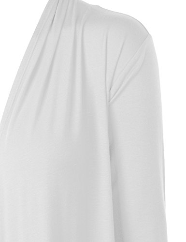 Image of Made By Johnny Women's Open Front Cardigan Lightweight Soft Drape Long Sleeve Cardigan for Work Travel Casual
