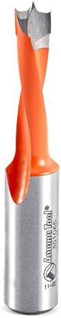 Amana Tool - 301065 Carbide Tipped Brad Pt. Boring Bit L/H 6.5mm Dia x 57mm Long x 10mm