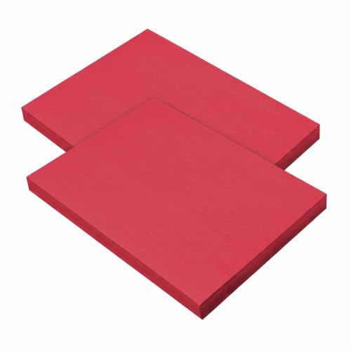 Prang (Formerly SunWorks) Construction Paper, Holiday Red, 9" x 12", 100 Sheets (Pack of 2)