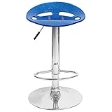 ★Ajustable: altura del asiento 55-75 cm, ancho del asiento 38 cm;Giratorio de 360 ​​°, este taburete de bar es perfecto para la cocina, el hogar, bares y más.