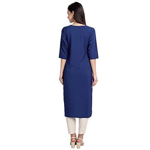 Image of Women's Crepe Regular Kurta