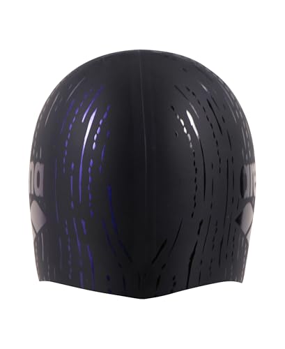 Image of Arena Unisex Shine Silicone Swim Cap for Women and Men Fitness Swimmers Intensive Training Durable Soft Elastic Bathing Cap