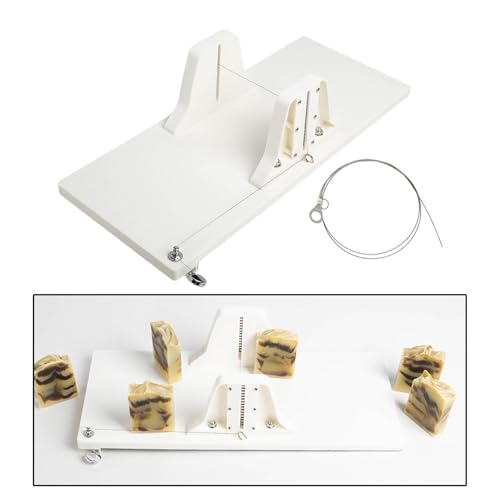 Image of Push Soap Cutter Cold Soap Cutter Home Beginners Adjustable Slab Soap Cutter|1 Soap Cutter with Wires| Soap Molds| Candle Making & Soap Making | Home Arts & Crafts |Crafts