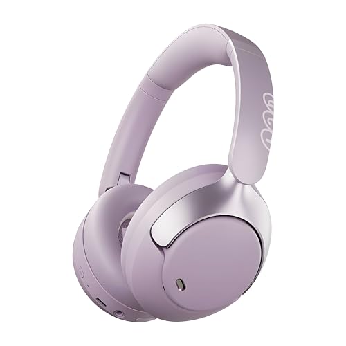 Image of QCY H3 Pro Hi-Res LDAC ANC Headphones with Dual-Chip 40mm Titanium Drivers, 3-Mic ENC, 3D Spatial Audio, 60ms Low Latency, 55H Playtime, 10Min=2H Fast Charge, IPX4, Dual Pairing, Smart App