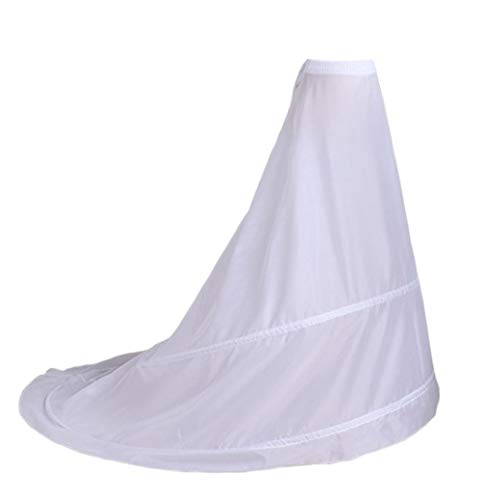 kivie Blanc Sirène Jupon Femme Jupon Crinoline Hoopless 2 Hoop Jupon Mariage Robe de mariée Robe de soirée
