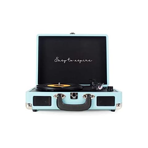 PRIXTON VC400 - Tocadiscos de Vinilo Vintage con Bluetooth y USB Cover