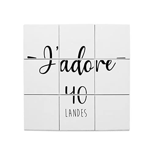 Carreaux Céramique Décoratif Landes 40 pour Salon et Cuisine