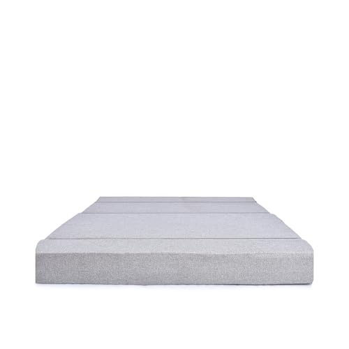 Image of Three Seater Sofa Cum Bed 5x6 Ft with Soft Foam Cushioning, Comfortable Foldable Sofa Bed for Living Room, Bedroom, Guest Room & Office(Grey)