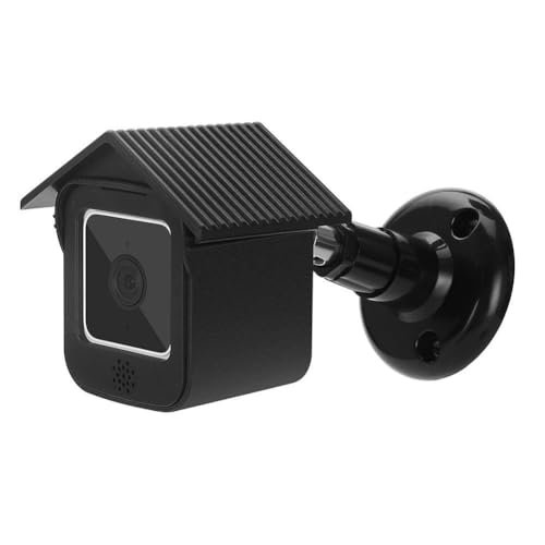 Vibsky WYZE Cam V3 Boîtier de protection avec rotation à 360 °, installation facile, coque ABS durable, noir