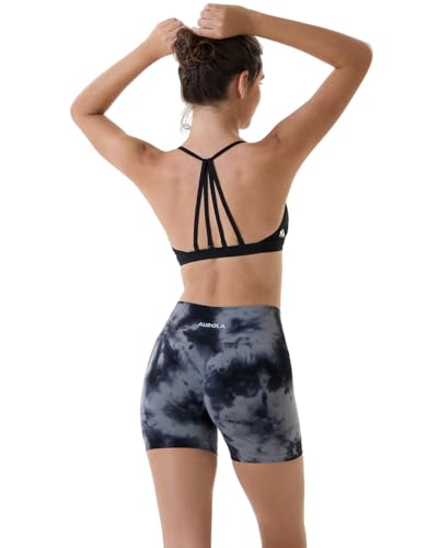 Image of AUROLA Dream Collection Women Workout Shorts High Waist Gym Shorts, Scrunch Butt Seamless Athletic Shorts