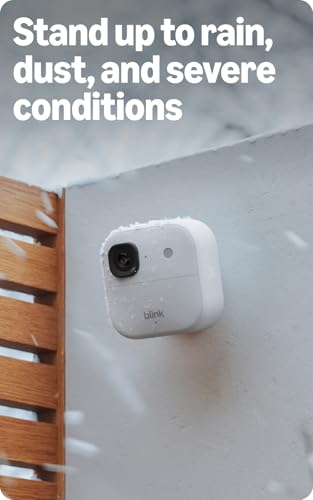Image of Blink Wired Doorbell 2K+ (all-new) and Outdoor 2K+ (newest model) - 2K video, enhanced audio. Sync Module Core included - 3 Cameras + Video Doorbell - (White)