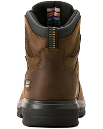 ARIAT Men's Turbo 6" CSA Waterproof Carbon Toe Work Boot Western3